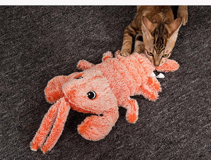 Electric Jumping Shrimp Cat Toys