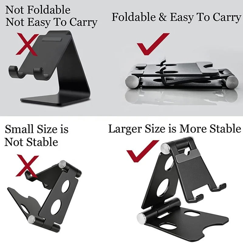 Aluminium Adjustable Fold Holder